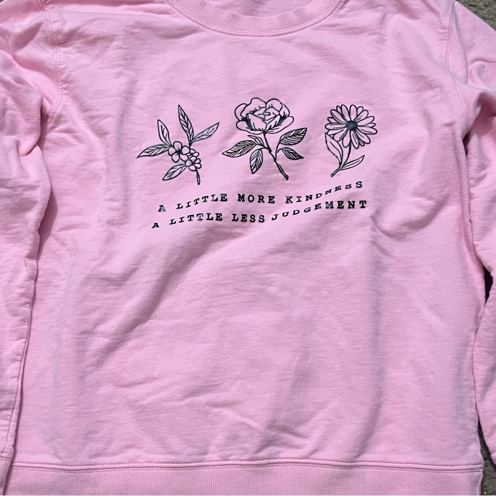 (m) Pink “A little more kindness, A little less judgement”